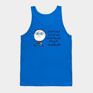 CAT ON HEAD Tank Top